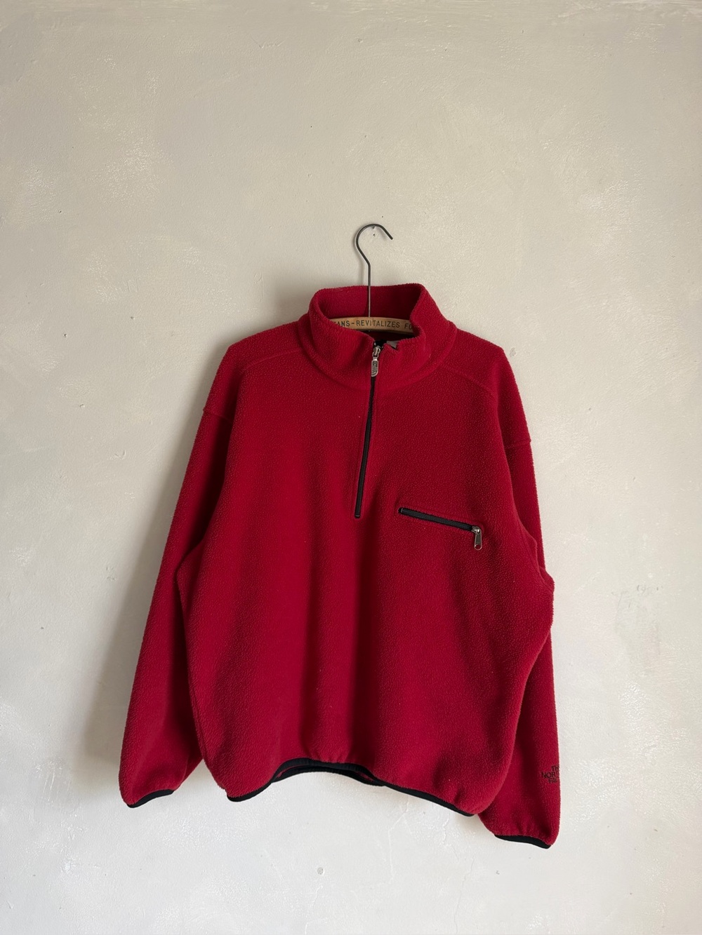 Vintage the North Face 90s Fleece Half Zip Pullover